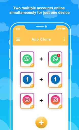 Dual Apps : Multiple account,App Cloner 1