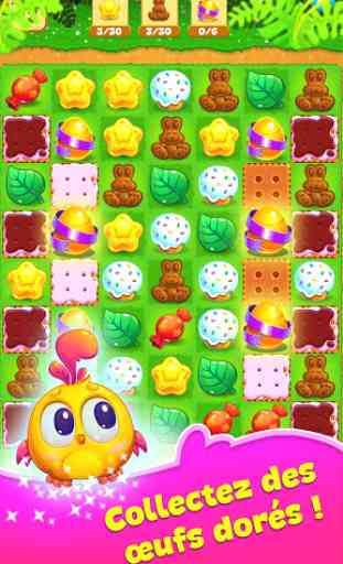 Easter Sweeper - Chocolate Bunny Match 3 Games 3