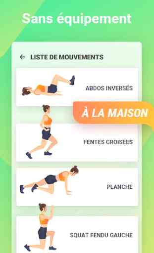 Easy Workout - exercices, les abdos et les fesses 4