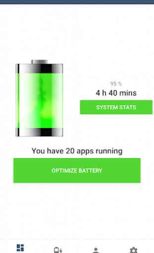 Économiseur et optimisation de la batterie 1