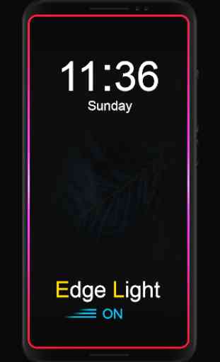 Edge lighting Notification : Rounded Corners App 2