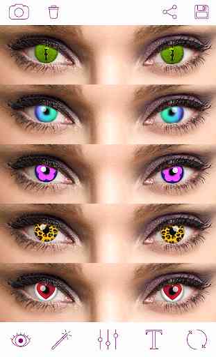 Eye Color Changer Les yeux 1