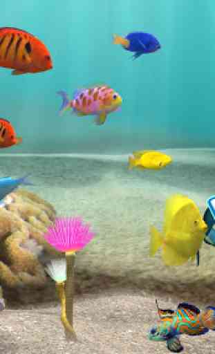 Fish Farm 3 Fond d'écran animé-Simulateur Aquarium 1
