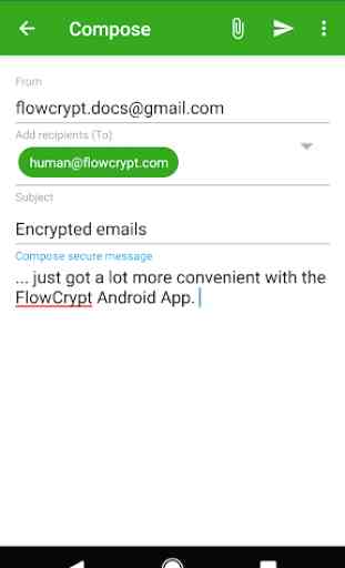 FlowCrypt: Encrypted Email with PGP 3
