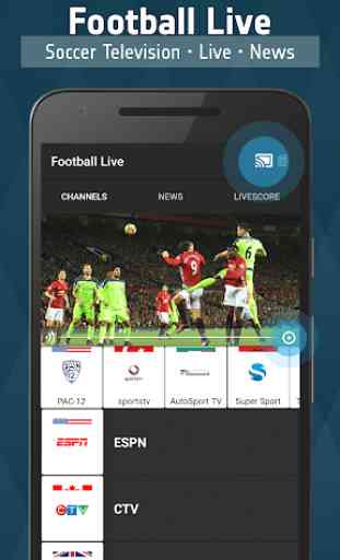 Football TV Live - Sport Television 1