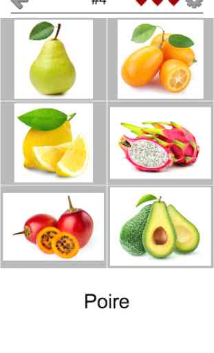 Fruits et légumes, noix et baies - Le photo-quiz 2