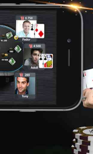 GC Poker: Tables vidéo, Holdem 4