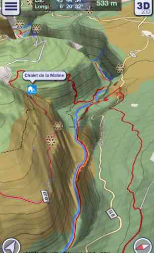 GeoFlyer Europe 3D - Cartes Hors Ligne GPS Routage 2
