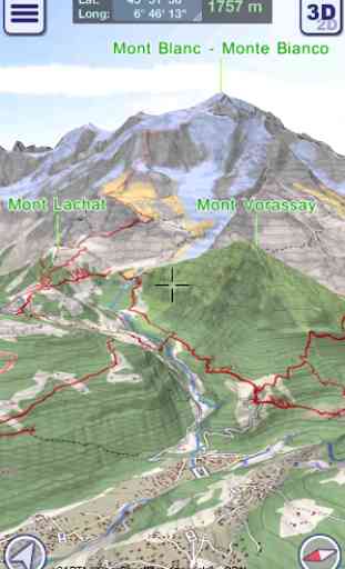 GeoFlyer Europe 3D - Cartes Hors Ligne GPS Routage 3