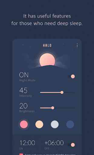 HALO – Bluelight Filter, Night Mode, Anti-Glare 3