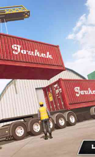 Heavy Truck Simulator 2019: Remorque longue euro 4