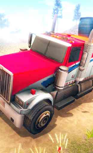 Jeux de conduite de camion de livraison cargaison 4