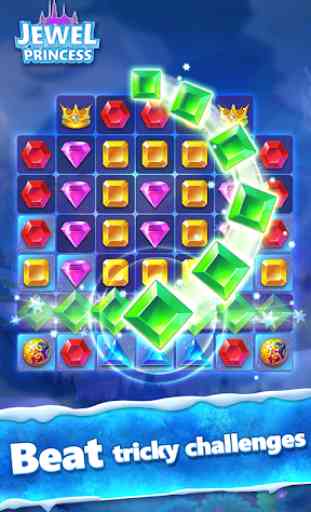 Jewel Princess - Match 3 Frozen Adventure 4