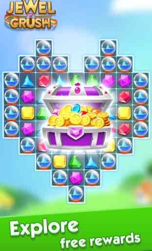 Jewels Crush - Match 3 Puzzle Aventure 3