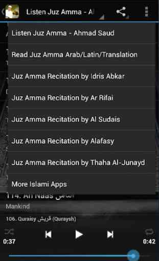 Juz Amma MP3 - Ahmad Saud 4