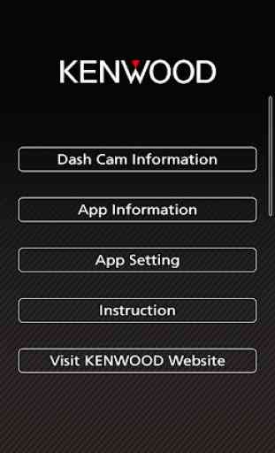 KENWOOD DASH CAM MANAGER 4