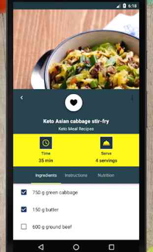 Keto Diet Recipes: Ketogenic Diet Recipe App Free 3
