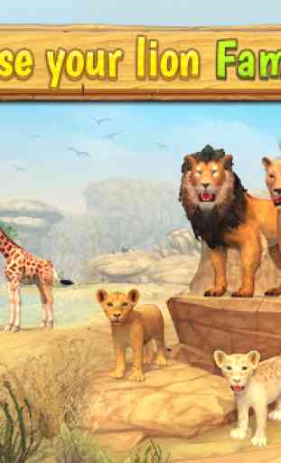 Lion Family Sim Online: élèvez votre meute lions 1