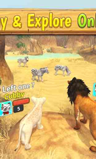 Lion Family Sim Online: élèvez votre meute lions 3