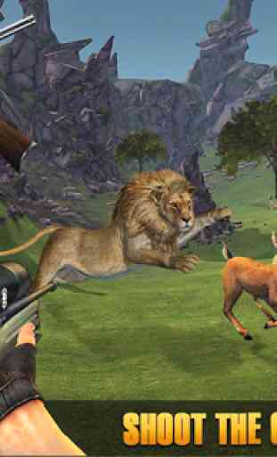 Lion Sniper Hunting Game - Animaux de Safari 1