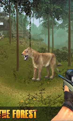 Lion Sniper Hunting Game - Animaux de Safari 2