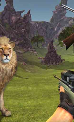 Lion Sniper Hunting Game - Animaux de Safari 4