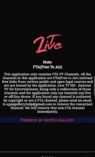 Live TV HD - Internet TV of Entertainment 24/7 1