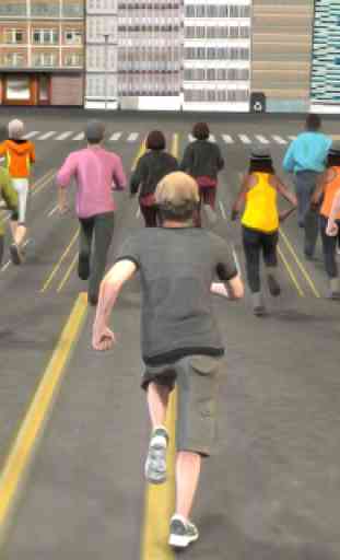 Marathon Race Simulator 3D: Jeu de course 1