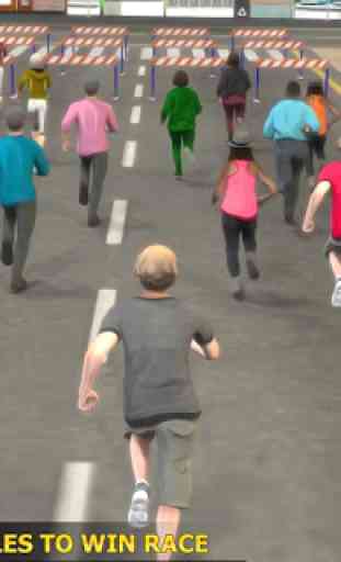 Marathon Race Simulator 3D: Jeu de course 2