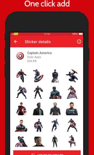 Marvel's Avengers Stickers WAStickerApps 4