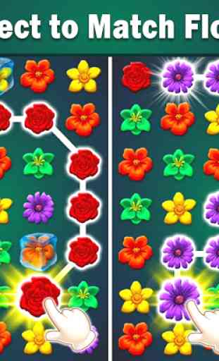 Match De Fleur Jeu De Puzzle: Les Nouveaux Jeux De 1