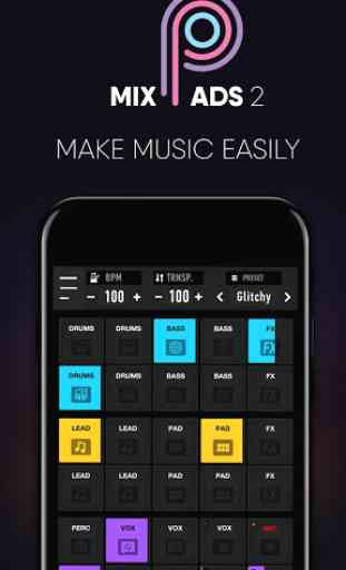 MixPads 2 - Beat maker & dj music studio 1