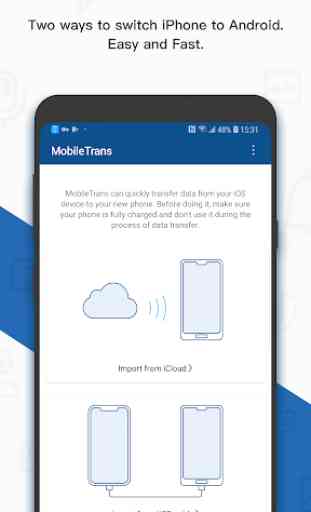 MobileTrans - Copy Data to Android 1