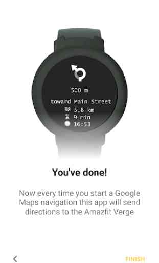 Navigator for Amazfit Pace, Stratos and Verge 3
