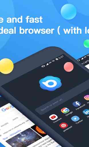 Nox Browser - Fast & Safe Web Browser, Privacy 1