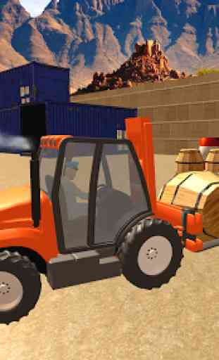 Offroad Truck Cargo Delivery Forklift Driver Game 2