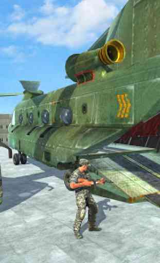 OffRoad US Army Helicopter Prisoner Transport Game 3