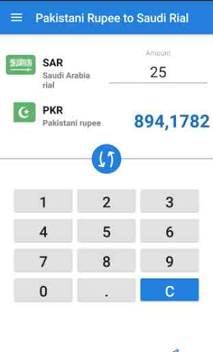 Pakistani Rupee Saudi Arabian riyal / PKR to SAR 2