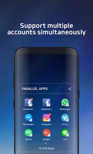 Parallel App - Comptes multiples & App parallèle 3