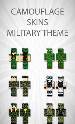 Peaux De Camouflage Pour Minecraft PE 4