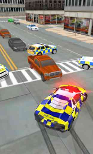 Police Car Driving vs Street Racing Cars 4