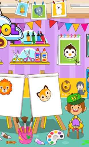 Pretend Preschool - Kids School Learning Games 1