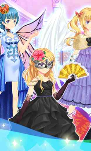Princesse Anime Jeu Dress Up 1