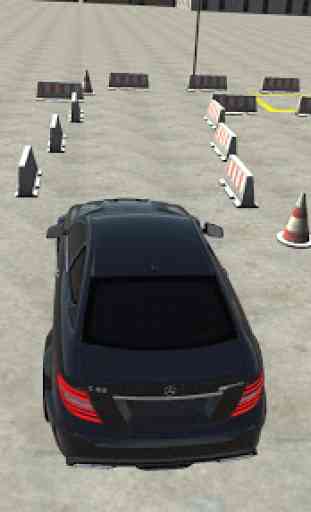 Real Parking AMG C63 2