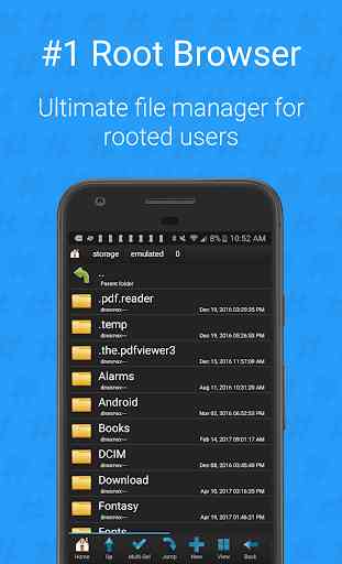 Root Browser: Gestionnaire de Fichiers 1
