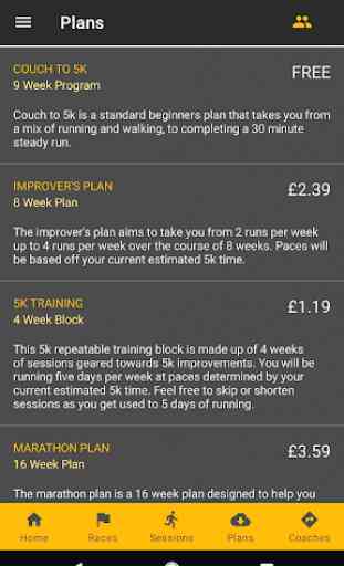 RunPlan: Training Plans | Running 5k to Marathon 4