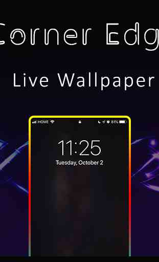 Screen Border Light RGB Lighting Live Wallpaper 1