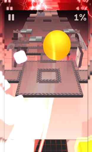Scrolling Ball in Sky Master 3
