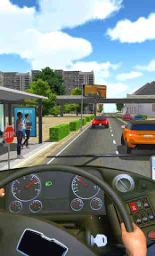 simulateur de bus 2018: conduite en ville- Bus Sim 2