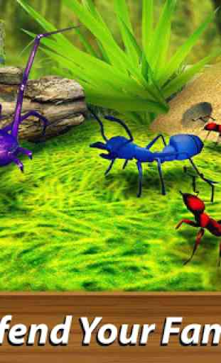 Simulateur de survie Ant Hill: Bug World 3